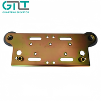 Plaque de suspension de porte de cabine d'ascenseur Hitachi 800 900, avec grand trou pour ouverture de porte 400, et rouleau de porte de 65 mm, pièces de rechange pour ascenseur