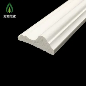 Decorative Plastic Waterproof Wall Molding White Mouldings Quick Install Wall Decoration