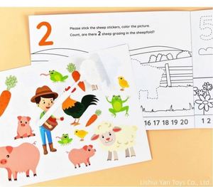 Libro de Actividades con Pegatinas para Desarrollar Habilidades Matemáticas, Lógicas y de Pensamiento Crítico, Cuaderno de Matemáticas para Preescolar - Product Image 5