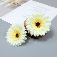 Kepala Bunga Gerbera Sutra Buatan Dekorasi Bunga Buatan DIY Rangkaian Bunga Pernikahan Dekorasi Rumah Alat Peraga Foto