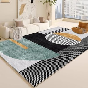 Home Teppich Beige Wasserdichter Teppich Hoch fleck beständiger Teppich Low <span class=keywords><strong>Loop</strong></span> Pile Teppiche Polyester Teppich Nacht teppich - Product Image 4