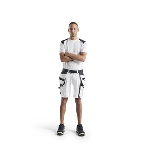 BLAKLADER - 337910421098XS T-<b>shirt</b> <b>White</b>/Dark grey - EAN 7330509731598 <b>WORK</b> T-<b>SHIRTS</b> AND POLO <b>SHIRTS</b> - Product Image 3