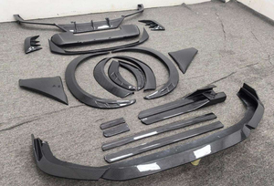 Kit de Carrocería de Fibra de Carbono de Alta Calidad <span class=keywords><strong>2022</strong></span>+ para Toyota RZ 300e - Pala Delantera/Faldones Laterales/Difusor Trasero/Alerón Trasero (Mejora del Parachoques) - Product Image 6