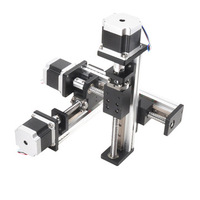 XYZ Portique Robot Modules Linéaires Glissière Multiaxiale Rail Guide De Mouvement Actionneur Vis À Billes Moteur Robotique Table