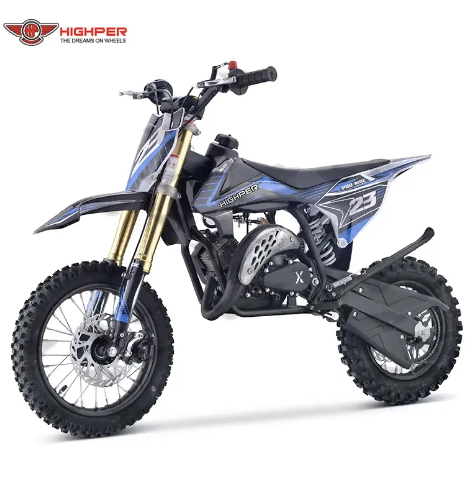 2 Stroke 60cc دراجة ترابية صغيرة للأطفال استخدام الطرق الوعرة دراجة كهربائية ترابية الدراجات النارية على الطرق الوعرة 250cc EEC شهادات CE