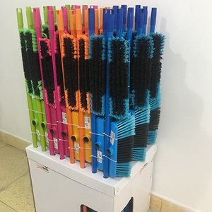 <span class=keywords><strong>HeLe</strong></span> HL-A114 - Cepillo de limpieza doméstico nuevo con cabezal de PP+PET negro y cerdas de plástico suave, herramienta para recoger polvo, precio de fábrica - Product Image 6