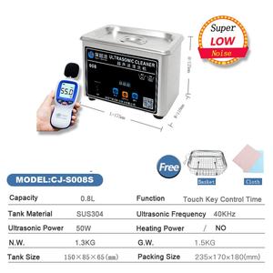 800 Ml 35W En 60W Optioneel Draagbare <span class=keywords><strong>Mini</strong></span> Ultrasone Vibrator Trillingen <span class=keywords><strong>Cleaner</strong></span> Ultrasone Printkopreiniger - Product Image 4