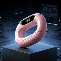 Poignée de musculation numérique en silicone avec compteur, personnalisable (OEM), vente en gros, équipement de fitness, article de renforcement de la force de préhension