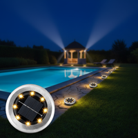 Lampe de jardin solaire à LED, étanche IP44, style plante, avec batterie intégrée, à brancher dans le sol, certifiée CE