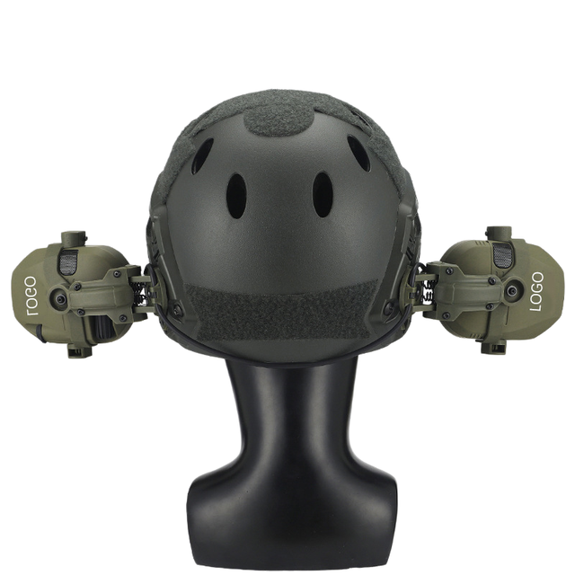 Tactical Headset with Flip-up Microphone, Noise Reduction and Hearing protection Function