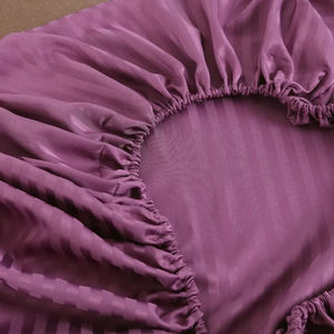 Drap-housse de <span class=keywords><strong>table</strong></span> de massage à rayures blanches, 1 pièce, couverture complète élastique, traitement de massage, couverture cosmétique de lit SPA avec trou <span class=keywords><strong>pour</strong></span> le visage - Product Image 5