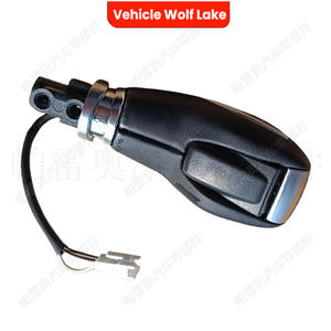 Palanca de cambios Wolf Lake para Ford Focus 2008, transmisión automática, pata corta, cuero, ergonómica - Product Image 3
