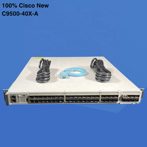 Routeur Ethernet Gigabit géré de couche 3 Catalyst C9500-40X-A à 40 ports avec SNMP et QoS, garantie 1 an pour commutateur réseau d'entreprise - Product Image 1