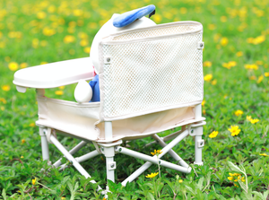 Pliable Portable Bébé À Manger Chaise Avec Harnais De Sécurité Enfant Chaise De Plage <span class=keywords><strong>Camping</strong></span> Enfant Confortable Alimentation Siège Chaises En Plein Air Voyage - Product Image 3