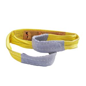 リフティングクレーンベルト フラットタイプ アイツーアイ ウェビングスリング 1トン TUV認証付き - Product Image 3