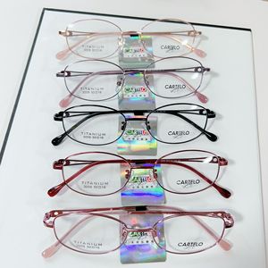 Kính đọc sách gọng đầy đủ bằng hợp kim titan nhỏ dành cho nữ, bán buôn Danyang, có độ cận - Product Image 4