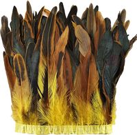 Marine Cock Coque Queue Poulet Coq Plume pour Artisanat DIY Costume Millnery Chapeau Accessoire Fête Carnaval De Mariage Décor