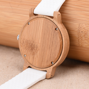 Jam Tangan DODO untuk Dijual DEER Quartz Tali Karet Kayu Bambu Mewah Antik Fashion Menawan MIYOTA Cina Olahraga Pria B11 - Product Image 5