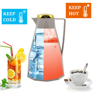 Nouvelle Thermos de Luxe Grande Capacité Thermos Théière Carafe à Café sous Vide Doublure en Verre 1 Litre Sans BPA PP Double Paroi Thermos - Product Image 4