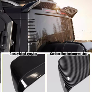 Spoiler alettone posteriore nero lucido stile ABS <span class=keywords><strong>Defender</strong></span> di alta qualità per accessori Chery Jetour T2 - Product Image 6