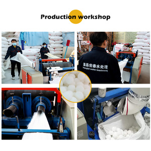 Boule de fibre de <span class=keywords><strong>sable</strong></span> écologique de qualité industrielle de 40 à 60mm 700g Alternative 25KG Chemicals for Swimming Pool Use - Product Image 3