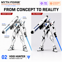Waker, figurine vinyle personnalisée OEM avec plus de 20 ans d'expérience, figurine d'action science-fiction, figurine à haute mobilité, modèle de collection Void Hunter