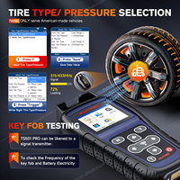 Herramienta de Programación TPMS para Auto Autel MaxiTPMS TS501 PRO, Sistema de Monitoreo de Presión de Neumáticos con Sensor MX para Vehículo, Escáner de Diagnóstico OBD2