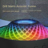Nouvelle Enceinte Sans Fil 2026 Crystal 5ème Génération BT 5.3 pour Ordinateur de Bureau, Lumineuse, Son Puissant, Haute Qualité Audio, Idéale comme Cadeau