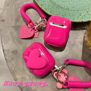 Relive-funda de auriculares antiestrés para Airpods 3, 2 Pro, giratoria, juguetes giratorios, funda de silicona suave, llavero flexible - Product Image 5