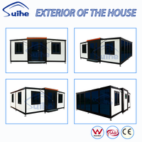 Casa Contenedor Modular Expandible de Doble Ala con Paneles Aislantes para Proyectos Residenciales, de Oficinas y Hoteles