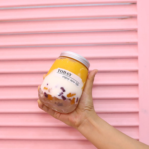 ขวดน้ำพลาสติก PET รูปตัวยู ขนาด 350 มล. 500 มล. 650 มล. แบบกำหนดเอง พร้อมฝาปิด สำหรับชาเย็น น้ำนม เครื่องดื่ม น้ำมะนาว - Product Image 6