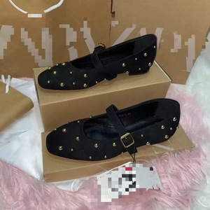 <span class=keywords><strong>Scarpe</strong></span> da <span class=keywords><strong>Donna</strong></span> in <span class=keywords><strong>Velluto</strong></span> Tinta Unita, Calzature Eleganti e Versatili con Suola Piatta - Product Image 4