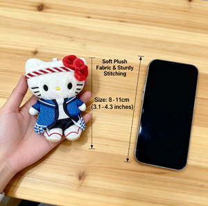 Llavero de Peluche Personalizado Hello Kitty en Oferta, Bonito Colgante de Peluche de Dibujos Animados para Regalo y Promoción OEM, Venta al por Mayor con MOQ Bajo - Product Image 5
