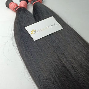 Alta calidad Super doble dibujado recto a granel vietnamita virgen Cabello 100% cabello humano sin procesar - Product Image 3