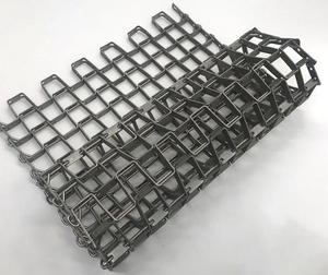 Gıda sınıfı Ss304 paslanmaz çelik isıya dayanıklı konveyör bant tel örgü petek taşıyıcı bantlar düz tel Belting - Product Image 4