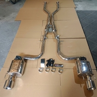 Système d'échappement en acier inoxydable haute performance, tuyau d'échappement poli miroir pour Lexus IS250, épaisseur 1,5 mm, garantie de 3 ans