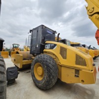 Gebrauchte Einzel-Trommel-Vibrationsstraßenwalze Diesel-Kompaktor 10 bis 40 Tonnen Straßenbaumaschine