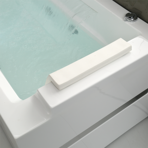 Baignoire en acrylique Jackuzzi CC542 - Design carré moderne autoportant avec lumière bleue pour usage <span class=keywords><strong>extérieur</strong></span> et villa, capacité <span class=keywords><strong>3</strong></span> personnes - Product Image 3