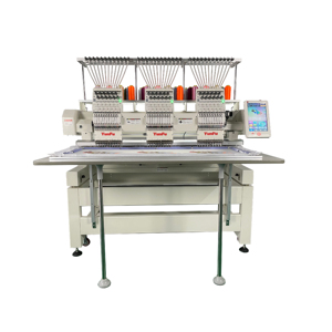 Máquina de bordar industrial, computarizada, multiaguja, <span class=keywords><strong>3</strong></span> cabezales, estilo Brother/YUNFU, para la industria textil y de prendas de vestir - Product Image 6
