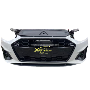 Superventas para Audi A4L 2020-2024, parachoques <span class=keywords><strong>de</strong></span> coche, parrilla <span class=keywords><strong>de</strong></span> parachoques delantero, capó, Faro, radiador, arnés <span class=keywords><strong>de</strong></span> Radar, luces antiniebla - Product Image 1