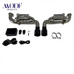 Système d'échappement sport de haute performance en acier inoxydable pour <span class=keywords><strong>Porsche</strong></span> 991 GT3 avec soupapes - Échappement sport racing - Product Image 4