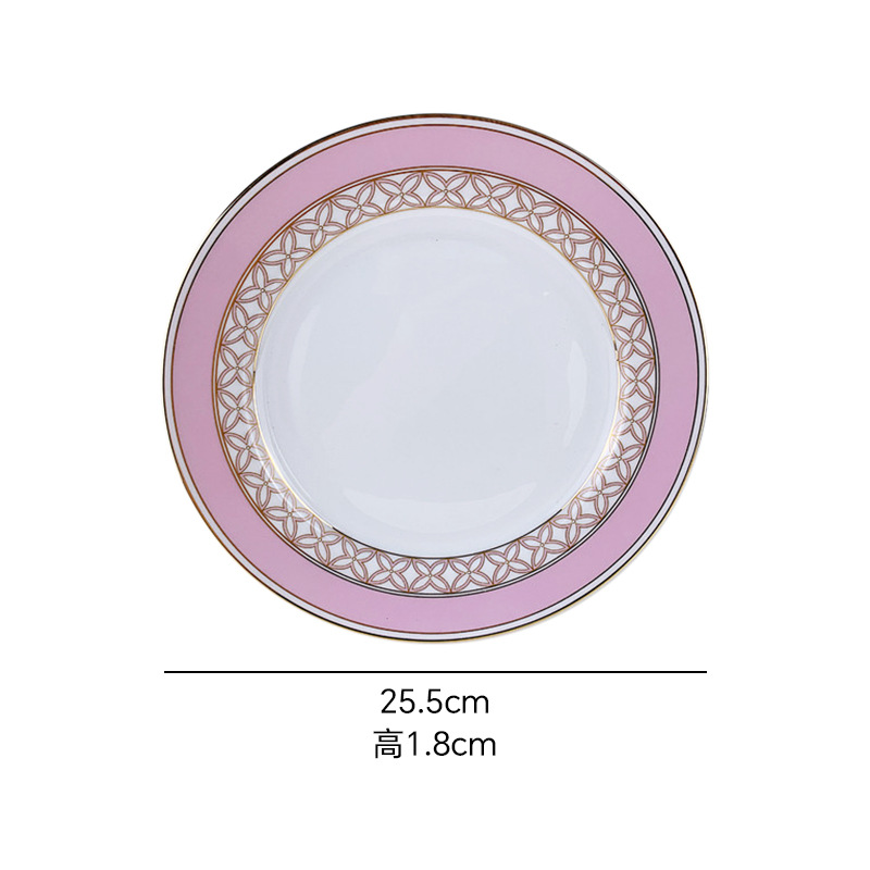 Powder ten inch plate