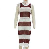 Urlaub Midi Kleider für Frauen Sommer Sexy Backless Elegante Beach wear Bandage Bodycon Sweater Gestricktes Strand kleid