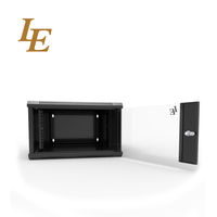 Armoires de serveur murales en acier à double section 4U 6U 9U 12U de 19 pouces, protection IP20, certifiées CE, 600*550mm 600*600mm, en stock