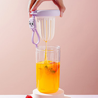 Bouteille d'eau durable et résistante aux chutes pour enfants, style influenceur, avec paille et motif de dessin animé, idéale pour les étudiants, gourde d'été