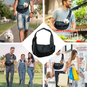 Muestra gratis Pet Carrier Sling Bag Reversible Pet Carrier Monedero con bolsillo de almacenamiento - Product Image 2