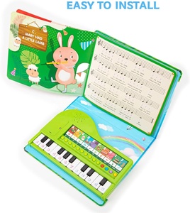 <span class=keywords><strong>Libro</strong></span> de Piano, juguetes para niños pequeños, teclado musical educativo, juguetes de Piano, instrumentos musicales, juguetes presentes para niños - Product Image 6