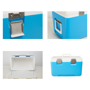 Glacière portable rigide isolée <span class=keywords><strong>Pinnacle</strong></span> Eskimo Large 28L/30L/33L à rayures rétro pour le camping et le stockage des aliments - Product Image 5