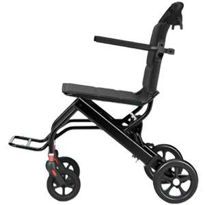 Fauteuil roulant de sport à panier léger Fauteuil roulant de course pour chaise manuelle à dégagement rapide en aluminium handicapé - Product Image 1