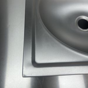 Fregadero de pared de acero inoxidable VICTORY, equipo de catering comercial inox para cocina, laboratorio, restaurantes, suministros para restaurantes y hoteles - Product Image 2